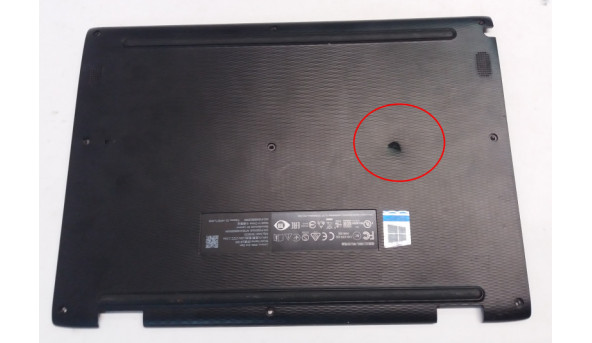Нижня частина корпуса для ноутбука Lenovo 300e 2nd Gen, 11,6", WIN, 8S1102-06040, YGN5151, Б/В, всі кріплення цілі, має вмятину.