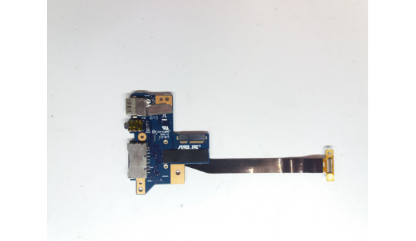 Додаткова плата для UX330 UX330C UX330CA (wlan розєм, SD кард-ридер, аудио, USB), e157925, 60n80cp0-io2100. Оригінал, Б/В. - 308166