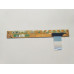 Плата с разъемами Мультимедийные кнопки + Кнопка включения и LED индикаторы для ноутбука Fujitsu siemens Amilo Pro V3515, 50-71143-07, Б / У