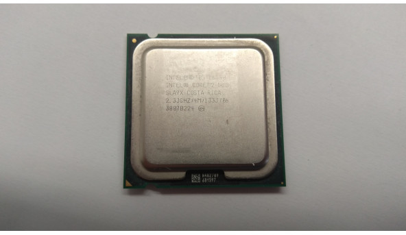 Процессор для ПК, Intel Core 2 Duo E6550, SLA9X, 4 МБ кэш-памяти, тактовая частота 2. 33 ГГц, частота системной шины 1333 МГц, б / у, протестированный, рабочий