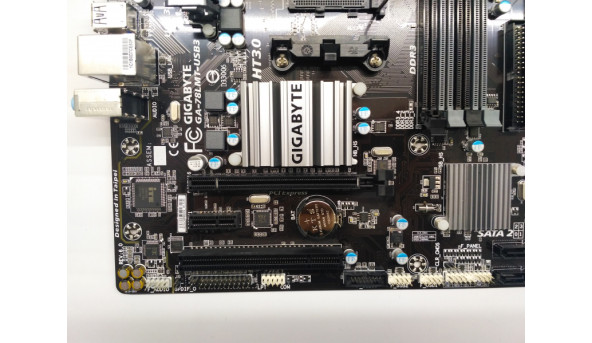 Нова материнська плата для ПК, GIGABYTE GA-78LMT-USB3, Socket AM3 / AM3+, протестована, робоча. Гарантія 3 місяці. - 308330