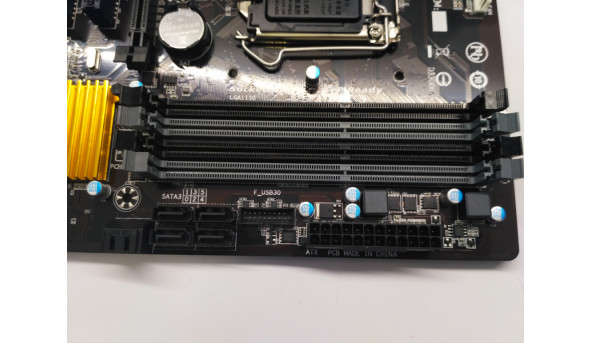 Материнська плата для персонального комп'ютера GIGABYTE GA-Z97M-D3H, rev.1.0, Socket 1150, нова, протестована, - 308343
