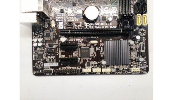 Нова Материнська плата для ПК, Gigabyte GA-H81M-D2W. Socket 1150, Протестована, циклічно перезавантажується. - 308345