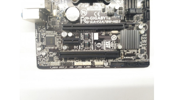 Нова материнська плата для ПК GIGABYTE GA-F2A78M-HD2, Socket FM2+, повністю робоча, гарантія 3 місяці. - 308373