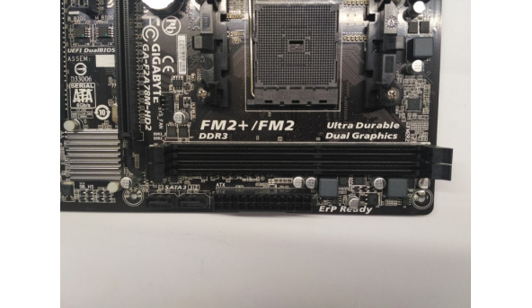 Нова материнська плата для ПК GIGABYTE GA-F2A78M-HD2, Socket FM2+, повністю робоча, гарантія 3 місяці. - 308373
