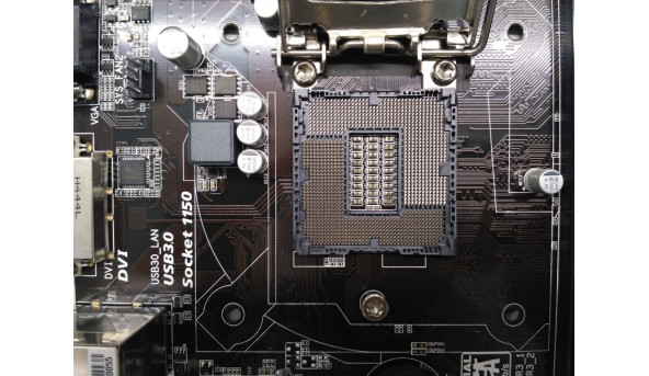 Нова Материнська плата для ПК, Gigabyte GA-H81M-DS2V (rev 1.0), Socket 1150 + Протестована, робоча. Гарантія 3 місяці. - 308375