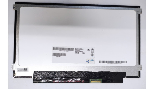 Матриця AU Optronics, B116XTN02.3 H/W:2D, 11.6", 30-pin, LED, HD 1366x768, slim, б/в. Мерехтить, має полоси та потертості від клавіатури (фото) - 308434