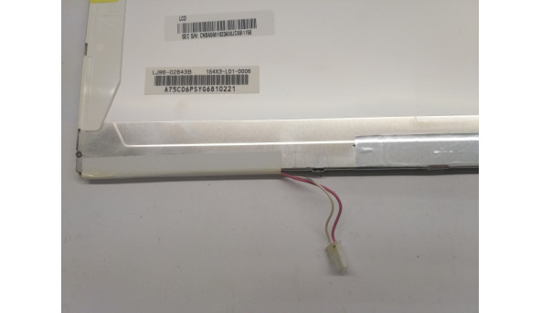 Матриця Samsung, ltn154x3-l01, CCFL 1-Bulb, 15.4", WXGA 1280x800, Б/В - 308456