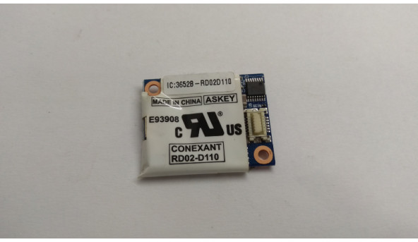 Modem Board, знатий з ноутбука, Dell Latitude D510, CN-0M5804, Б/В. В хорошому стані, без пошкоджень.