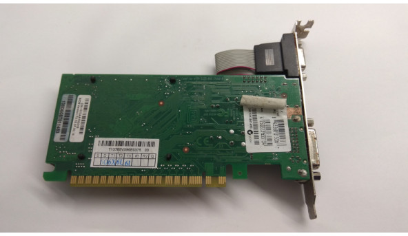 Відеокарта NVIDIA GEFORCE GF 210, P873NV-LF, Rev:1.0, 512 mb, DDR2, PCI-E 2.0, DVI-I, HDMI, VGA, Протестована, робоча, на роз'ємі DVI-I присутні сліди корозії - 308471
