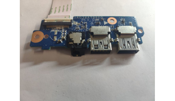 Аудіо та USB роз'єми для ноутбука HP Pavilion 15-A, dag34atb6d0, Б/В - 308503