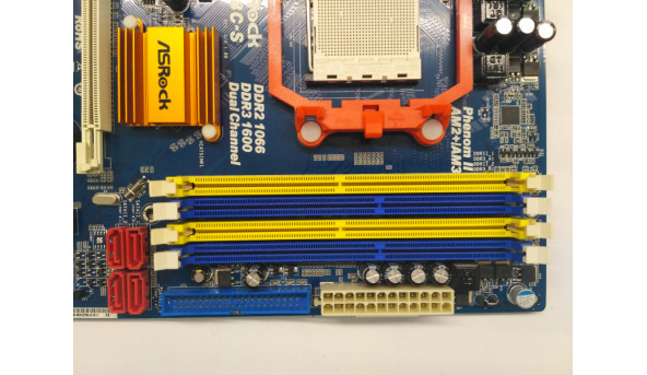 Нова материнська плата для персонального комп'ютера Asrock N68C-S, rev.1.0, протестована, гарантія 3 місяці - 308523