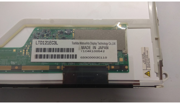 Матриця TOSHIBA, LTD121EC3L, 12.1", CCFL 1-Bulb, XGA 1024x768, Б/В. Немає можливості протестувати. - 308535