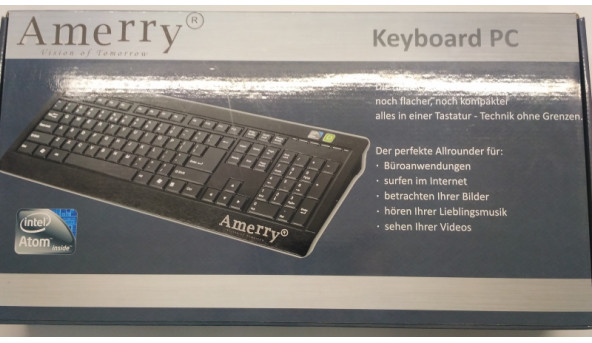 Моноблок Amerry Keyboard PC AM-AtomD525, новий, не стартує - 308536