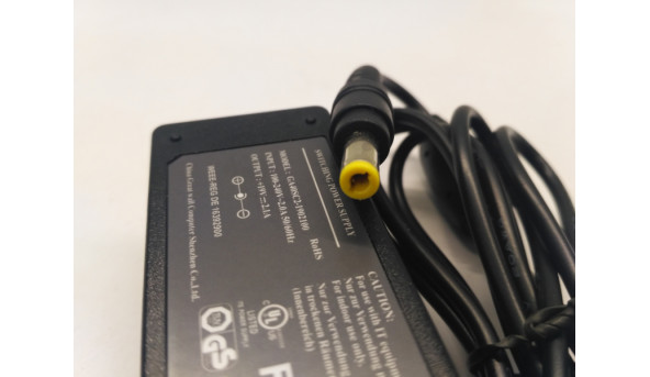 Зарядка, блок живлення Model: GA40SC2-1902100, Input: 100-240V AC ~50-60Hz, Output: 19V-2.1A, Оригінал, нова - 308551