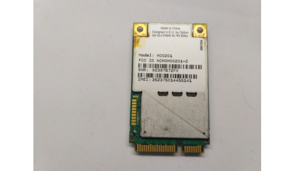 3G Modem board QUALCOMM 3G Sony PCG-4L1M, M00201-10885, 1-417-816-11, Б/В, в хорошому стані, без пошкоджень.