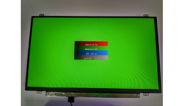 Матриця InnoLux, N140HCE-EAA Rev:C2, 14.0'', LED, FHD 1920x1080, IPS, 30-pin, Slim, б/в, Має зовнішні потертості (фото), та незначну помітну плямку (фото) - 308614