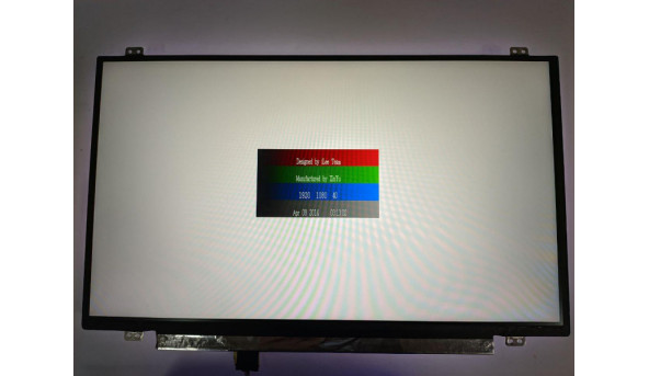 Матриця InnoLux, N140HCE-EAA Rev:C2, 14.0'', LED, FHD 1920x1080, IPS, 30-pin, Slim, б/в, Має зовнішні потертості (фото), та незначну помітну плямку (фото) - 308614