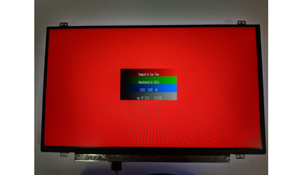 Матриця InnoLux, N140HCE-EAA Rev:C2, 14.0'', LED, FHD 1920x1080, IPS, 30-pin, Slim, б/в, Має зовнішні потертості (фото), та незначну помітну плямку (фото) - 308614