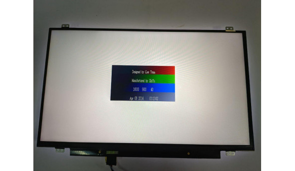 Матриця Samsung,  LTN140KT13,  14.0'', LED,  HD+ 1600x900, 30-pin, Slim, б/в, Нестабільне зображення, бігають полоси, та миготить зображення