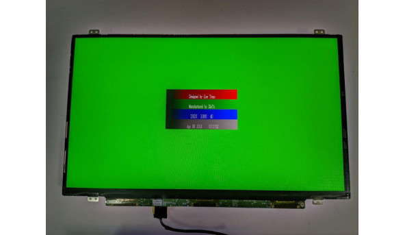Матриця LG Display,  LP140WF3 (SP)(D2),  14.0'', LED,  FHD 1920x1080, IPS, 30-pin, Slim, б/в, Присутні подряпини, на роботу сильно не впливають
