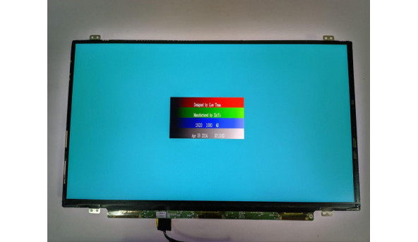 Матриця LG Display, LP140WF3 (SP)(D2), 14.0'', LED, FHD 1920x1080, IPS, 30-pin, Slim, б/в, Присутні подряпини, на роботу сильно не впливають - 308622