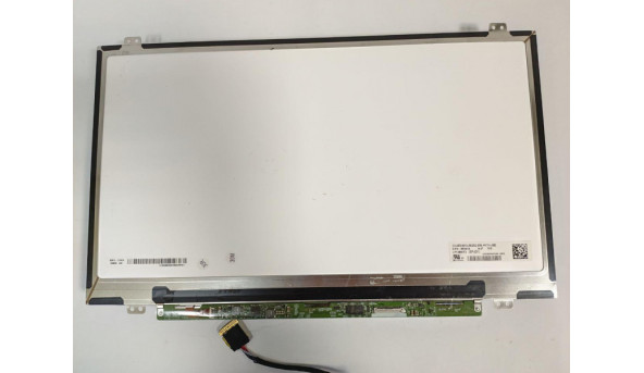 Матриця LG Display, LP140WF3 (SP)(D1), 14.0'', LCD, FHD 1920x1080, IPS, 30-pin, Slim, б/в, Присутні незначні подряпинки, на роботу не впливають - 308623