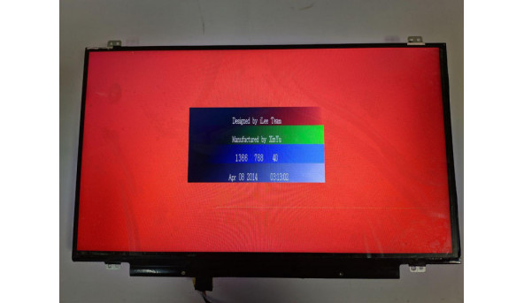Матриця Samsung, LTN140AT29, 14.0'', LED, HD 1366x768, 30-pin, Slim, стан нової, продається в плівці - 308626
