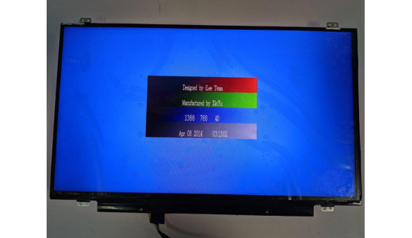 Матриця  Samsung,  LTN140AT29,  14.0'', LED,  HD 1366x768, 30-pin, Slim, стан нової, продається в плівці