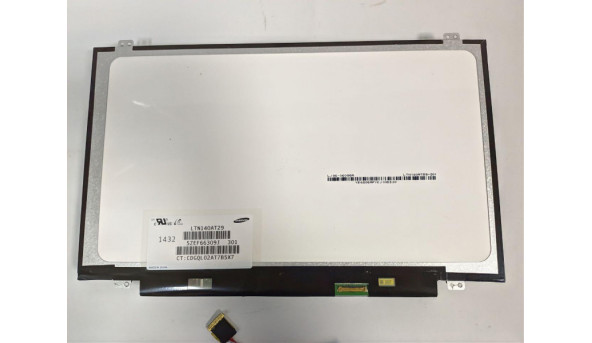 Матриця Samsung, LTN140AT29, 14.0'', LED, HD 1366x768, 30-pin, Slim, стан нової, продається в плівці - 308626
