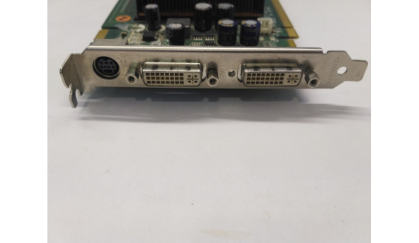 Відеокарта NVIDIA GeForce PCX 7600GS, PX7600GS, 256 MB DDR2, PCIe x16, 2xDVI, Б/В, не робоча - 308628
