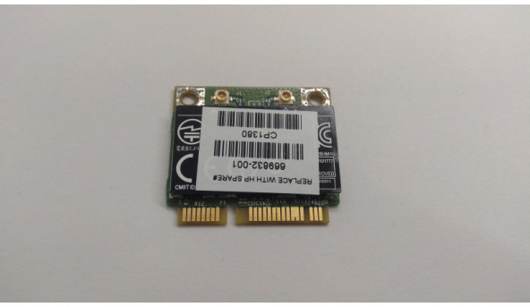 Адаптер wi-fi, WLAN, знятий з ноутбука HP ProBook 6570b, 669832-001, 669516-001, Б/В