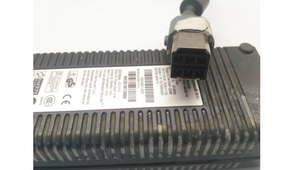 Блок живлення, зарядка xbox 360, AC Adapter, dpsn-186cb, x802851-003, б/в - 308653