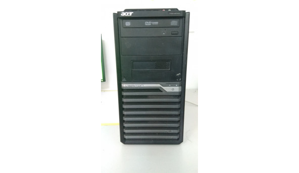 Брендовий Системний блок Acer Veriton, Материнська плата Acer MG43M, Ver:1.1. Процесор Dual Core Intel Pentium E5500, 2800Mhz. Жорсткий диск Western Digital 250gb. Оперативна пам'ять DDR3-1066, 4gb.