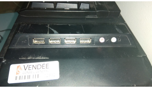 Брендовий Системний блок Acer Veriton, Материнська плата Acer MG43M, Ver:1.1. Процесор Dual Core Intel Pentium E5500, 2800Mhz. Жорсткий диск Maxtor 160gb. Оперативна пам'ять DDR3-1066, 4gb. - 308658