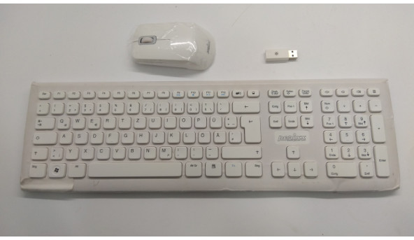 Бездротова клавіатура + мишка Periduo-703,  KG-0833, нова, в упаковці