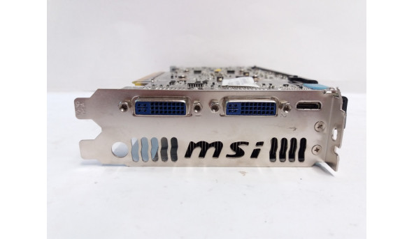 Відеокарта MSI PCI-Ex N560GTX-Ti, Twin Frozr II/OC, 1024MB GDDR5, 256bit, 2 x DVI, mini HDMI, Б/В, протестована, робоча. Потребує чистки,