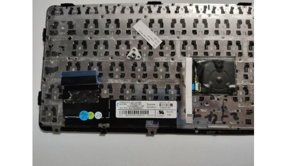 Клавіатура для ноутбука HP EliteBook 820, G1, 12.5", б/в. В хорошому стані, відсутня одна клавіша. Клавіатура тестована, робоча. - 308712