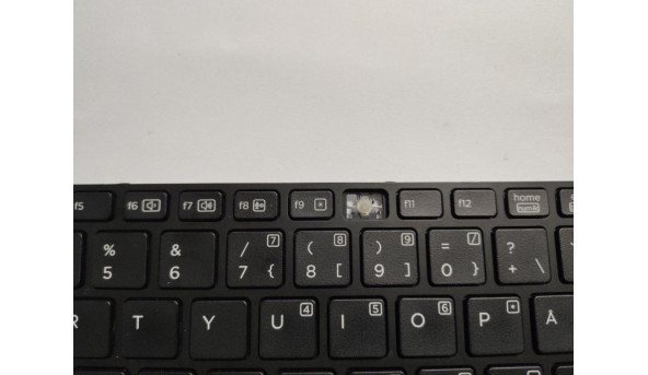 Клавіатура для ноутбука HP EliteBook 820, G1, 12.5", б/в. В хорошому стані, відсутня одна клавіша. Клавіатура тестована, робоча. - 308712