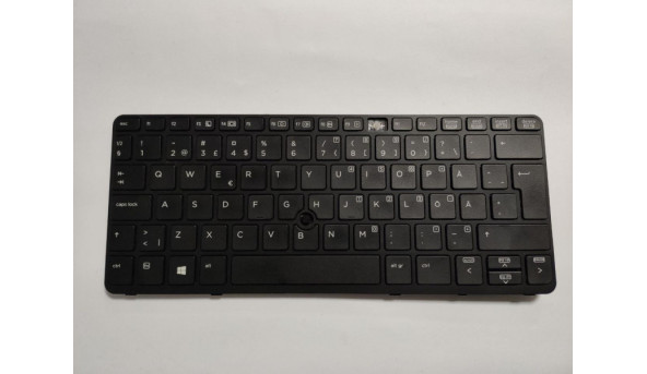 Клавіатура для ноутбука HP EliteBook 820, G1, 12.5", б/в. В хорошому стані, відсутня одна клавіша. Клавіатура тестована, робоча.