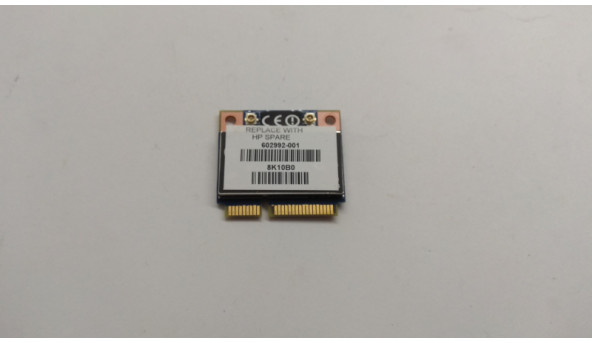 Адаптер WI-FI, модуль знятий з ноутбука HP Probook 4720s, 602992-001, 8K10B0, 602639-001, Б/В, в хорошому стані, без пошкодження.