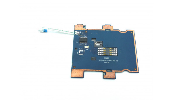 Плата smart card для ноутбука Hp Elitebook 8460p, 6050A2404601, Б/В, в хорошому стані, без пошкоджень.