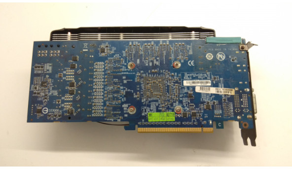 Відеокарта Gigabyte Radeon HD5850, 1024MB, GDDR5, GV-R5850C-1GD, Rev:1.0, 256-bit, PCI-Express x16 2.х. Не робоча, в ремонті не була, присутні незначні сліди залиття. - 308767