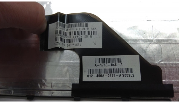 Клавіатура для ноутбука Sony Vaio PCG-81212M, VPCF11, VPCF12, VPCF13, в хорошому стані без пошкоджень. - 308792