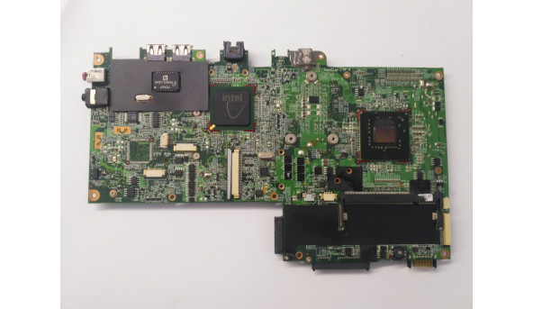 Материнська плата для ноутбука Fujitsu Amilo Pi 2540, 37GP55000-C0, Rev:C, Б/В.  Не стартує, є сліди ремонту на живленні (фото).