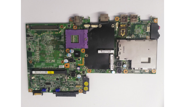 Материнська плата для ноутбука Fujitsu Amilo Pi 2540, 37GP55000-C0, Rev:C, Б/В.  Не стартує, є сліди ремонту на живленні (фото).