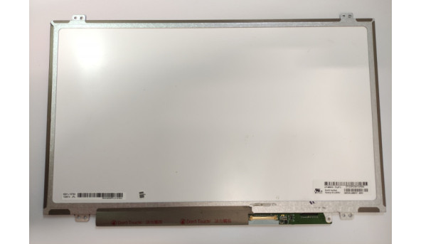 Матриця LG Display, LP140WH2 (TL)(F1), 14.0'', LED, HD 1366x768, 40-pin, Slim, б/в, має вертикальну полоску та подряпину