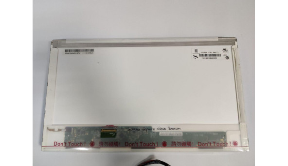 Матриця Chi Mei Optoelectronics, NB156B6-L0B Rev:C1, 15.6", 40-Pin, LED, WXGA 1366x768 HD, б/в, Всі дефекти на фото - 308860