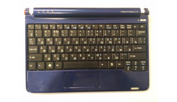 Середня частина корпуса для ноутбука Acer Aspire One  ZG5 + робоча клавіатура, EAZG5004030, 3QZG5TATN200, б/в