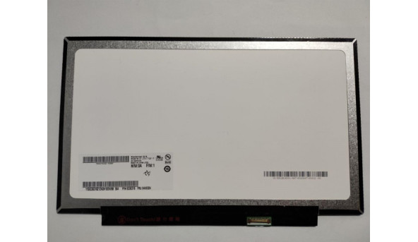 Матриця AU Optronics, B125XTN01.0, 12.5", 30-pin, LCD, HD 1366x768, Б/В. Присутні подряпини, на роботу сильно не впливають, є маленький засвіт
